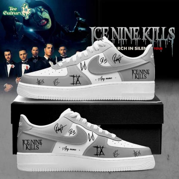 Ice Nine Kills March In Silence Tour 2026 Personalized AF1 Shoes