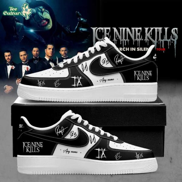 Ice Nine Kills March In Silence Tour 2026 Personalized Air Force 1 Shoes for Fans
