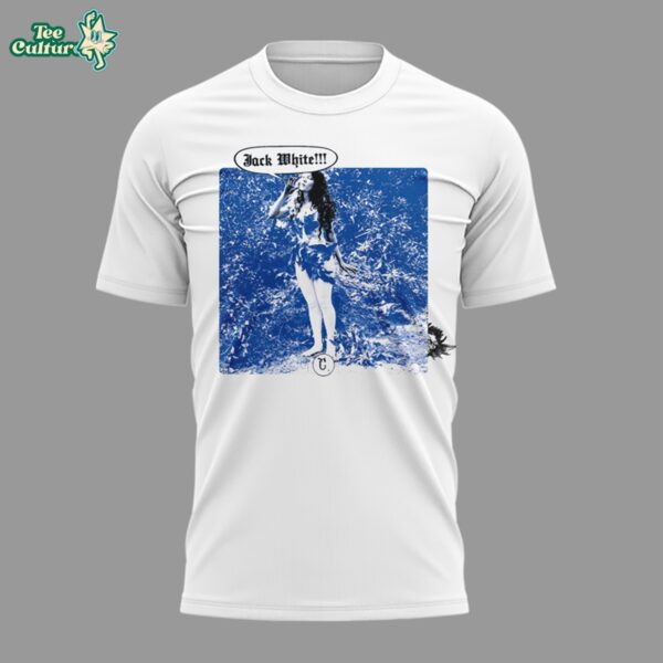 Jack White Live 2026 Tour Limited Edition White Shirt by Teesculture.com