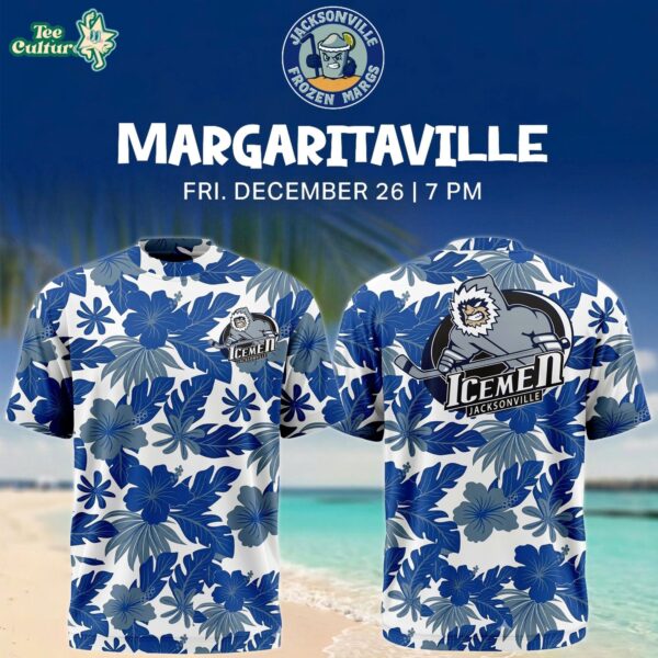 Jacksonville Icemen 2026 Margaritaville Night Premium Limited T-shirt