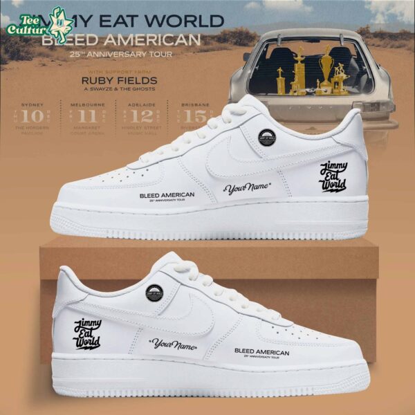 Jimmy Eat World - Bleed American 25 Years AF1 Shoes V2
