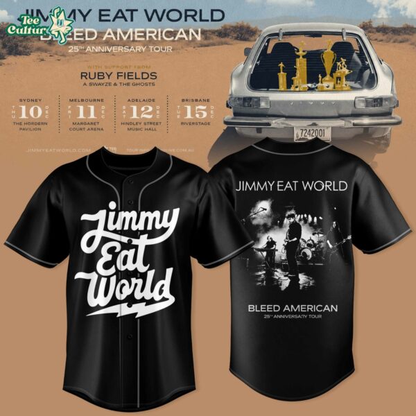Jimmy Eat World - Bleed American 25 Years Baseball Jersey