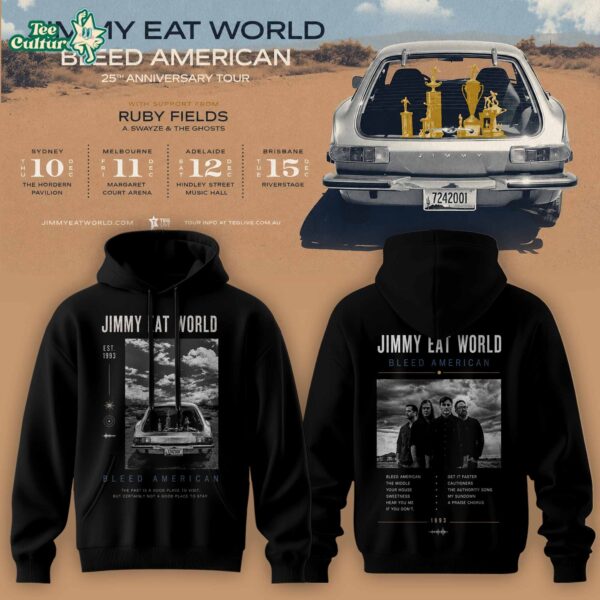 Jimmy Eat World - Bleed American 25 Years Hoodie