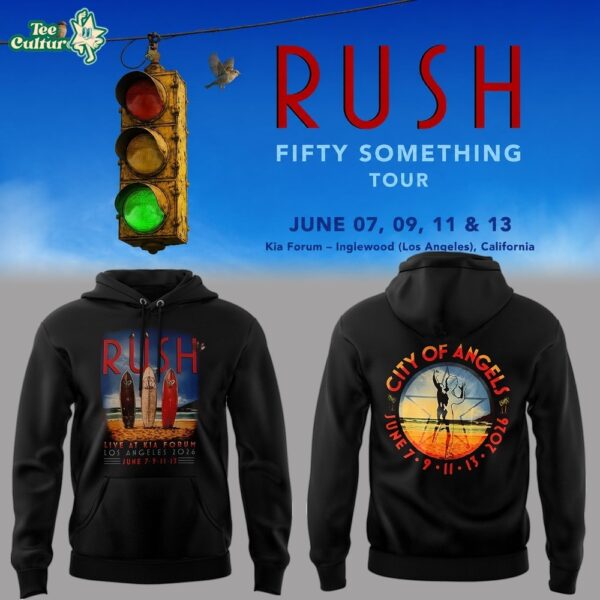 Limited Edition Fifty Something Tour At Kia Forum Los Angeles, California Hoodie