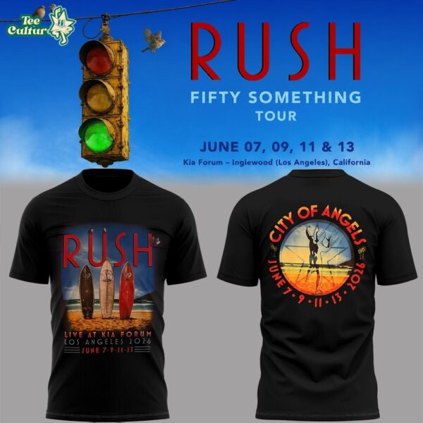 Limited Edition Fifty Something Tour At Kia Forum Los Angeles, California Shirt