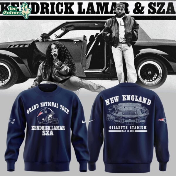 Limited Edition Grand National Tour X New England Patriots Navy Sweatshirt