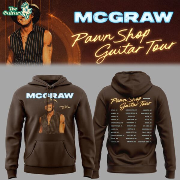 Limited Edition Pawn Shop Guitar Tour 2026 At Bethel, NY Hoodie