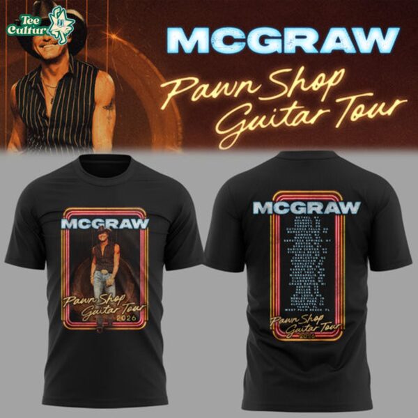 Limited Edition Pawn Shop Guitar Tour 2026 At Bethel, NY TShirt V4