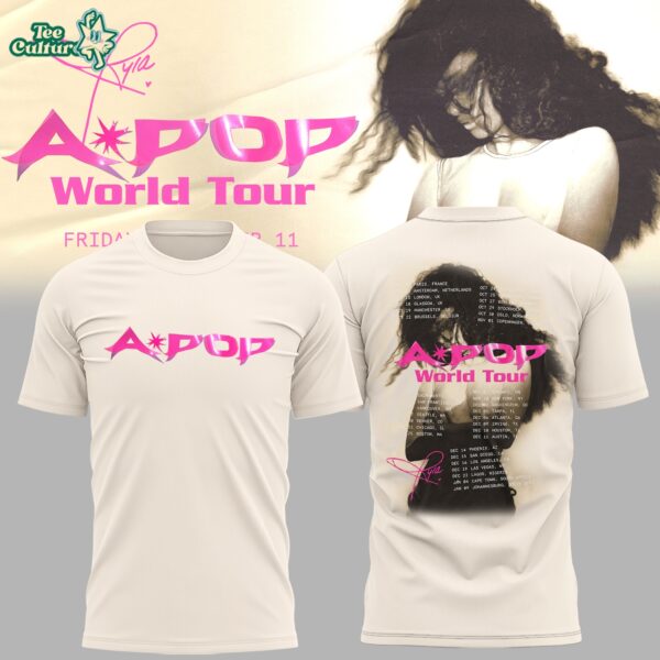 Limited Edition Tyla Apop World Tour Concert Graphic Shirt