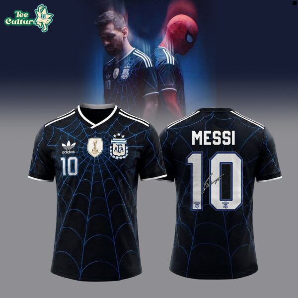 Lionel Messi x Spider-Man Limited Edition Baseball Jersey