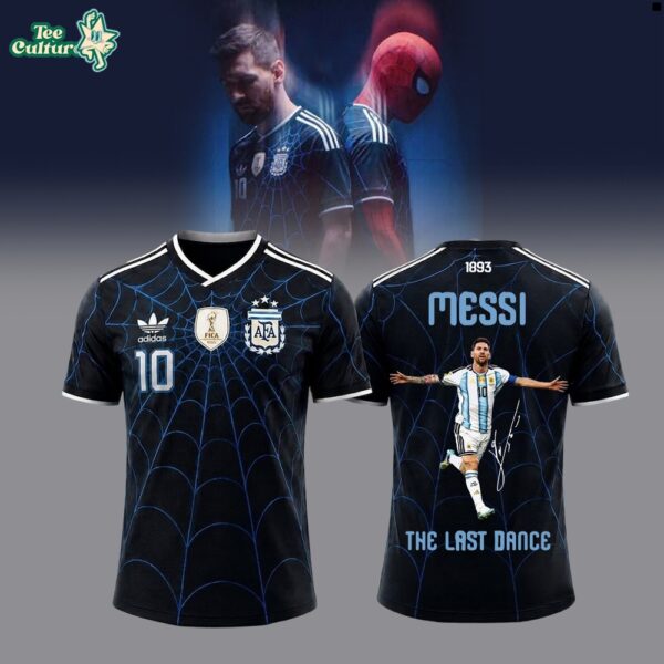 Lionel Messi x Spider-Man The Last Dance Limited Edition Baseball Jersey