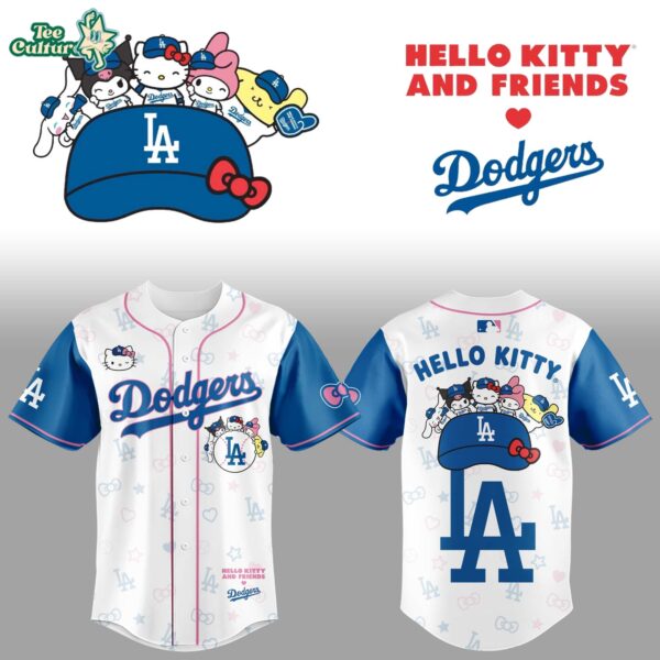 Los Angeles Dodgers x Hello Kitty 2026 Baseball Jersey