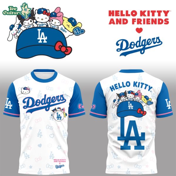 Los Angeles Dodgers x Hello Kitty 2026 T-Shirt