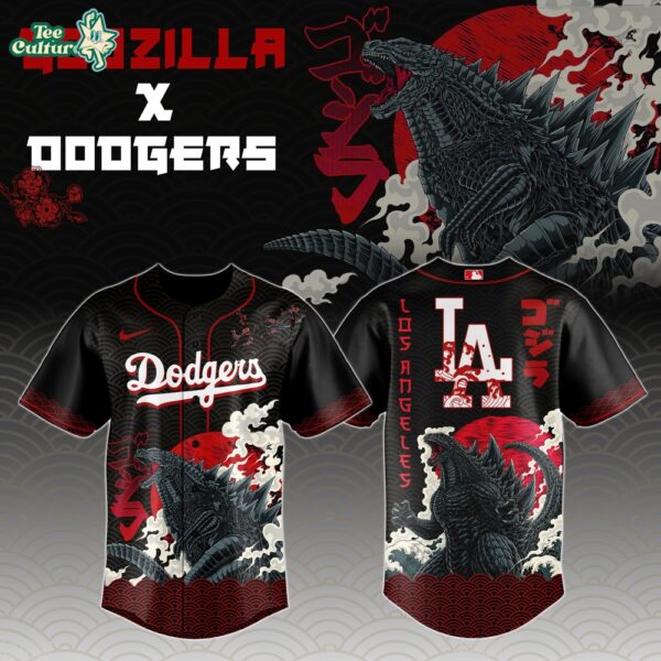 Los Angeles Dodgers x King of the Monsters Limited Edition Baseball Jersey