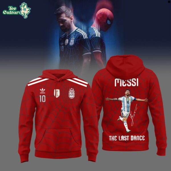 Messi x Spider-Man Argentina The Last Dance Hoodie
