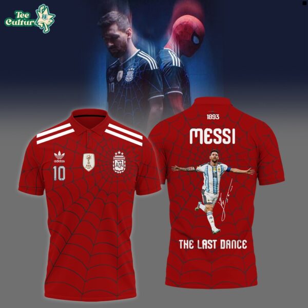 Messi x Spider-Man Argentina The Last Dance Polo Shirt