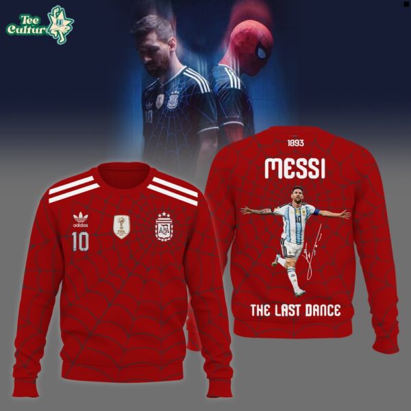 Messi x Spider-Man Argentina The Last Dance Sweatshirt