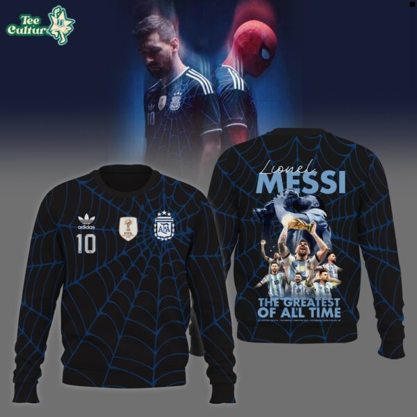Messi x Spider-Man GOAT Web Hero Sweatshirt