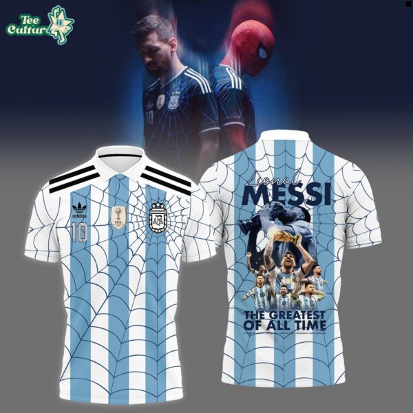 Messi x Spider-Man GOAT World Cup Polo Shirt