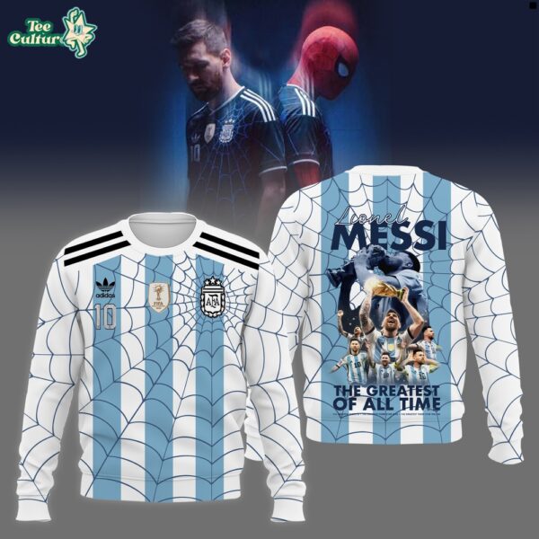 Messi x Spider-Man GOAT World Cup Sweatshirt