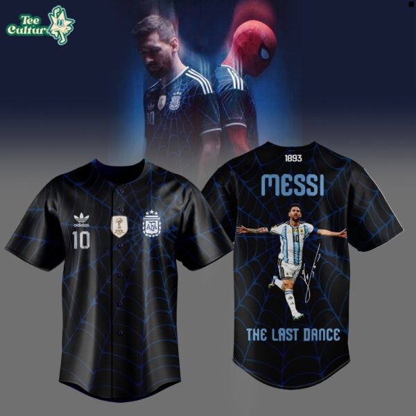 Messi x Spider-Man Soccer Hero Baseball Jersey