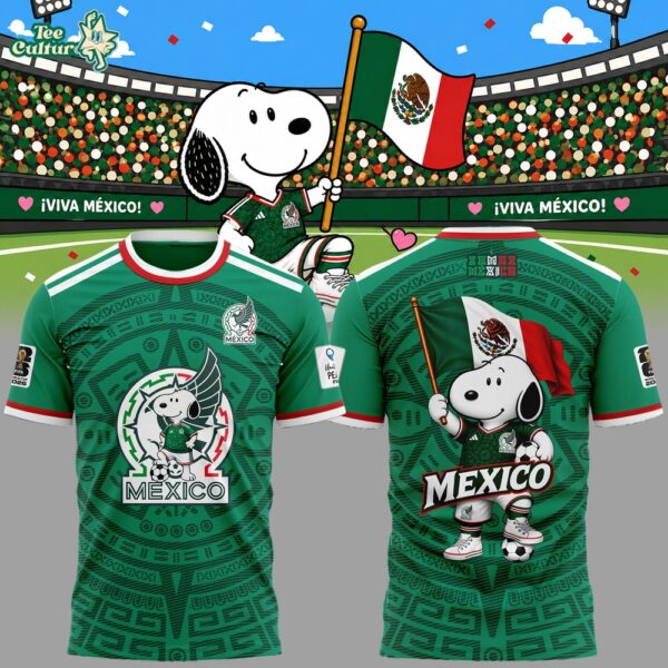Mexico x Snoopy World Cup 2026 Limited Edition Shirt