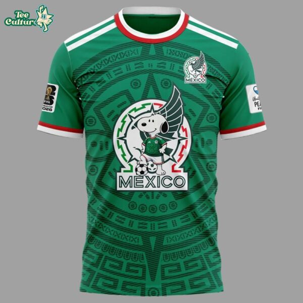 Mexico x Snoopy World Cup 2026 Limited Edition Shirt by Teesculture.com