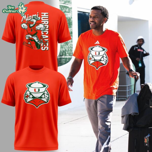 Miami Hurricanes Sebastian Mascot Limited Edition T-Shirt