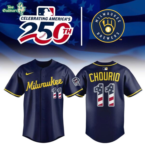 Milwaukee Brewers America 250th Anniversary 2026 Limited Edition Baseball Jersey