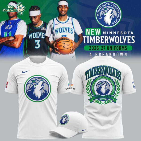 Minnesota Timberwolves 20262027 TShirt by Teesculture.com