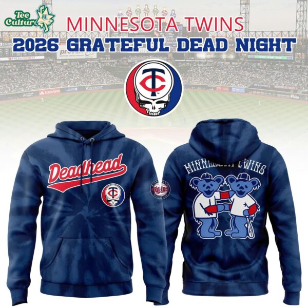 Minnesota Twins 2026 Grateful Dead Night Hoodie