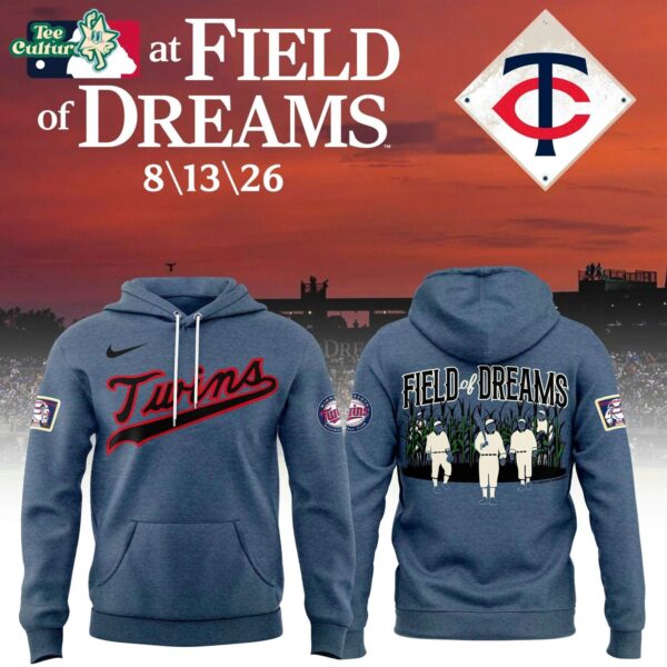 Minnesota Twins 2026 MLB At Field Of Dreams Game Special Hoodie