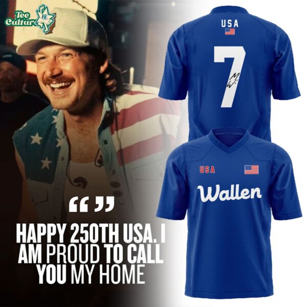 Morgan Wallen Independence Day 2026 Commemorative Collection Football Jersey