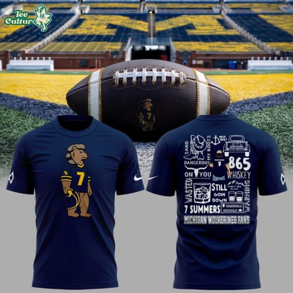 Morgan Wallen Still The Problem Tour Michigan Stadium Navy T-Shirt 2026
