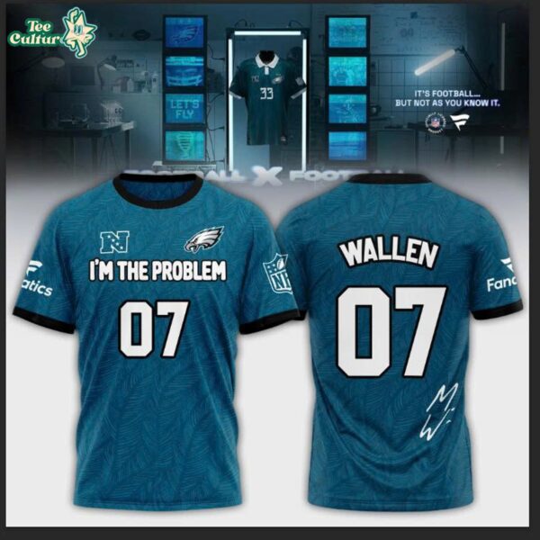 NFL x Philadelphia Eagles x Morgan Wallen Tour Tshirt Editions Limited