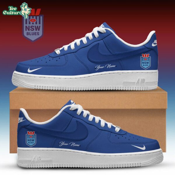 NSW Blues Edition Nike Air Force 1 Low Custom For Fans 02
