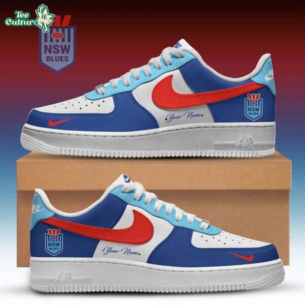 NSW Blues Edition Nike Air Force 1 Low Custom For Fans