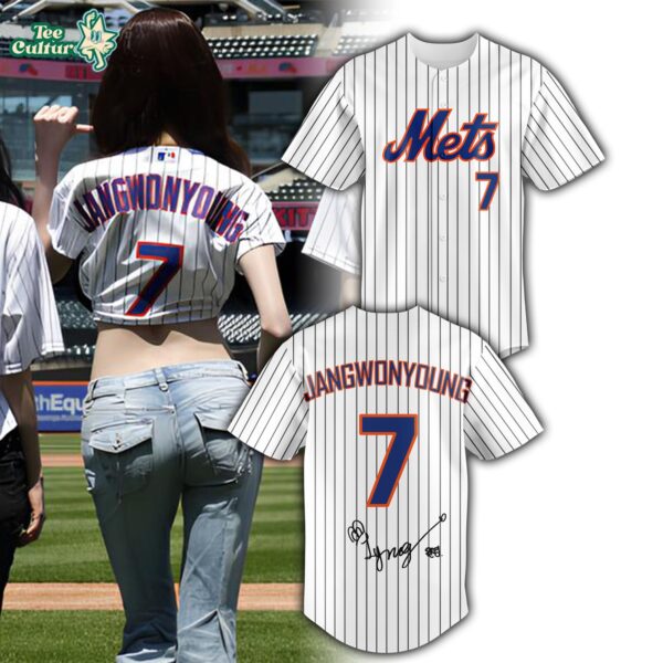 NYM Special IVE Wonyoung 2026 Limited Edition Baseball Jersey