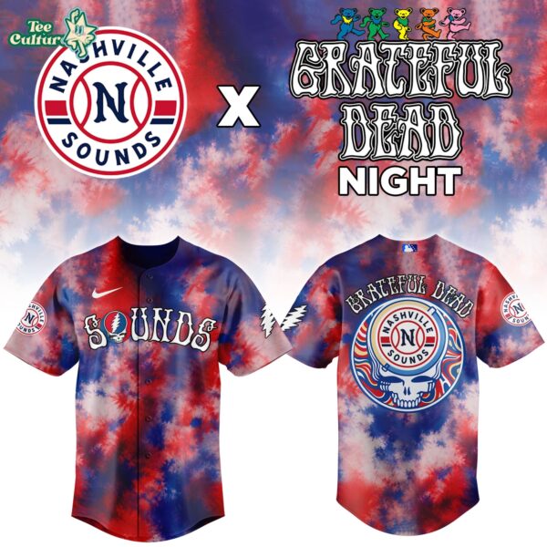 Nashville Sounds Grateful Dead Theme Night Special Edition Jersey