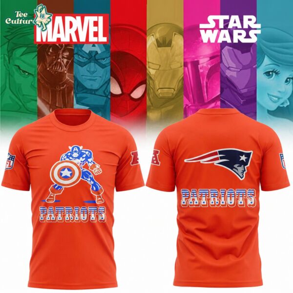 New England Patriots X Marvel Characters 2026 Limited Edition Shirt