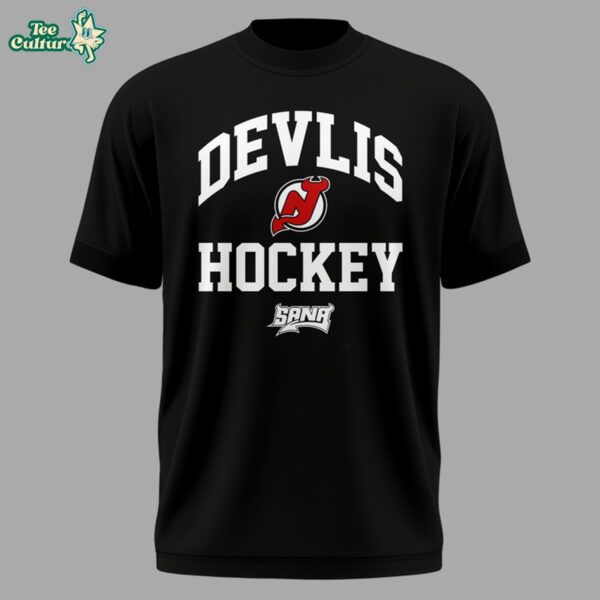 New Jersey Devils x SANA Limited Edition Black Shirt by Teesculture.com