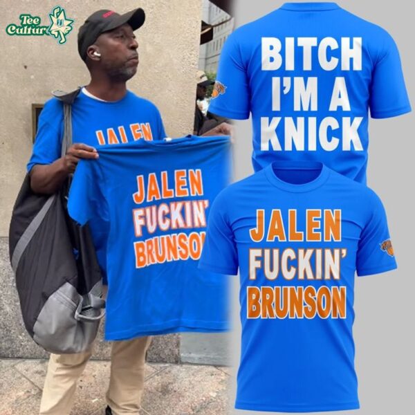 New York Knicks 2026 "Bitch I'm A Knick" Graphic T-Shirt