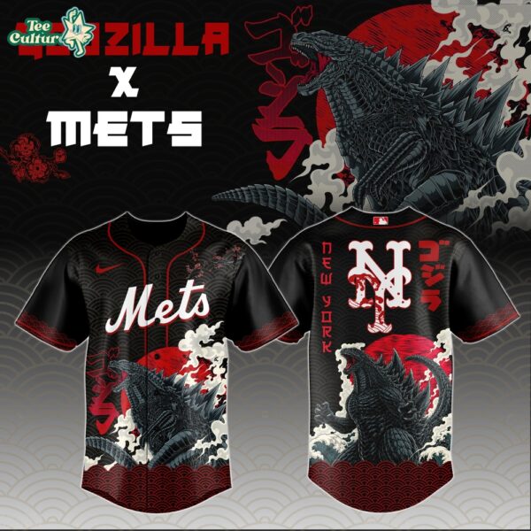 New York Mets x King of the Monsters Limited Edition Baseball Jersey