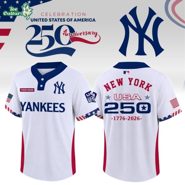 New York Yankees 250 Anniversary Two Button Jersey