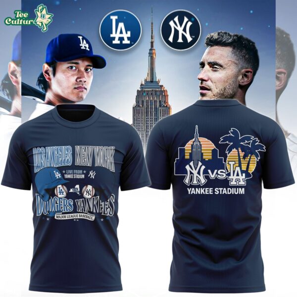 New York Yankees X La Dodgers 2026 Yankee Stadium Clash Special Shirt