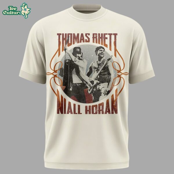 Niall Horan X Thomas Rhett Live On Stage Tshirt by Teesculture.com