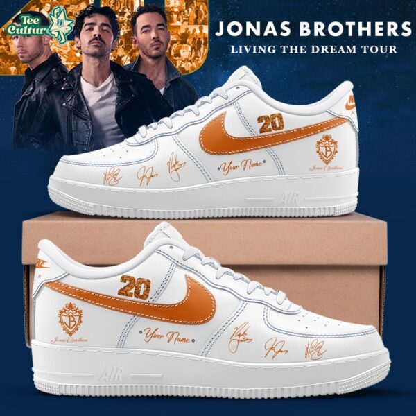 Nick Jonas Sunday Best Tour 2026 Signature Custom Name Air Force 1 Shoes V2