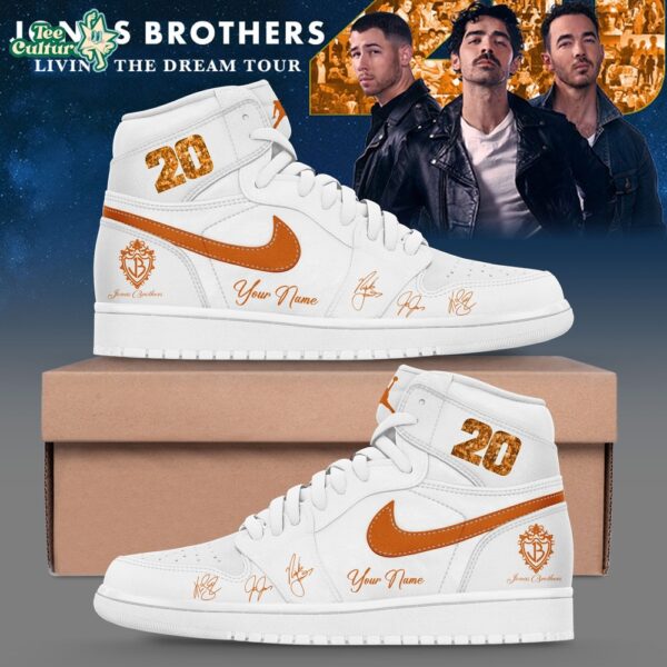 Nick Jonas Sunday Best Tour 2026 Signature Custom Name Air Jordan Shoes