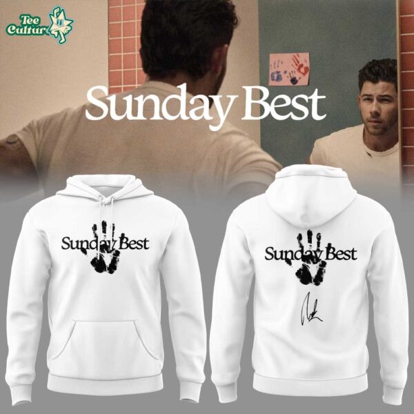 Nick Jonas Sunday Best Tour 2026 Signature Hoodie