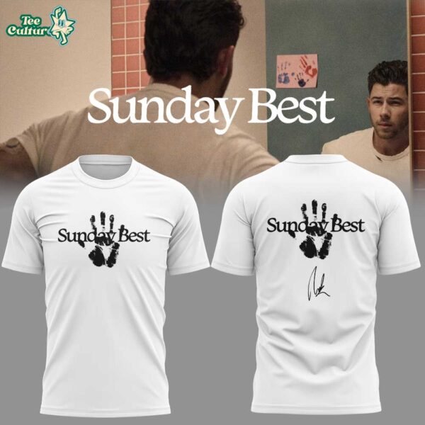 Nick Jonas Sunday Best Tour 2026 Signature T-Shirt